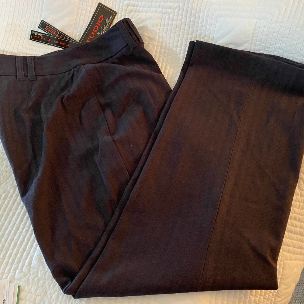 NWT~Studio Dress Pin Stripe slacks~12P